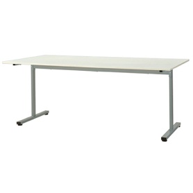 エランサ　ミーティングテーブル　Ｔ字脚　幅１８００×奥行９００ｍｍ　ホワイト（組立設置込）　ＬＢＴ－Ｎ１８９０ＷＨ　１台
