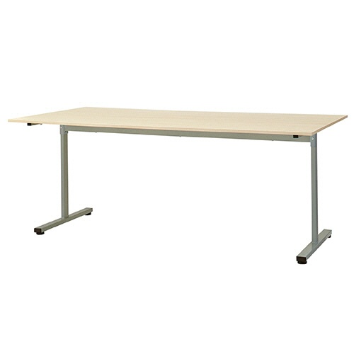 エランサ　ミーティングテーブル　Ｔ字脚　幅１８００×奥行９００ｍｍ　ナチュラル（お客様組立）　ＬＢＴ－Ｎ１８９０ＮＡ　１台1