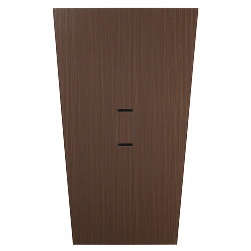 エランサ　ミーティングテーブル　幅１８００×奥行１１００（８００）×高さ７２０ｍｍ　ダークブラウン（お客様組立）　ＬＢＤ－１８１１Ｖ－ＤＢ　１台2