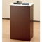 エランサ　木製カウンター（無人タイプ）　幅６００×奥行４００×高さ１０００ｍｍ　木目　（組立設置込）　ＬＮＣＨ－６４０Ｍ　１台