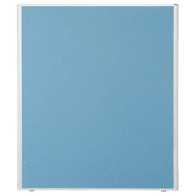 エランサ　パーティション　クロスタイプ　マグネット対応　幅７００×高さ１０５０ｍｍ　ブルー　（組立設置込）　ＬＰＭ－１０５０７０－ＢＬ　１枚