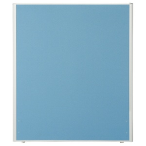 エランサ　パーティション　クロスタイプ　マグネット対応　幅７００×高さ１０５０ｍｍ　ブルー　（組立設置込）　ＬＰＭ－１０５０７０－ＢＬ　１枚1
