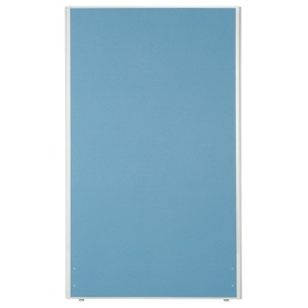 エランサ　パーティション　クロスタイプ　マグネット対応　幅７００×高さ１５００ｍｍ　ブルー　（組立設置込）　ＬＰＭ－１５００７０－ＢＬ　１枚