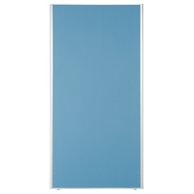 エランサ　パーティション　クロスタイプ　マグネット対応　幅７００×高さ１８００ｍｍ　ブルー　（組立設置込）　ＬＰＭ－１８００７０－ＢＬ　１枚