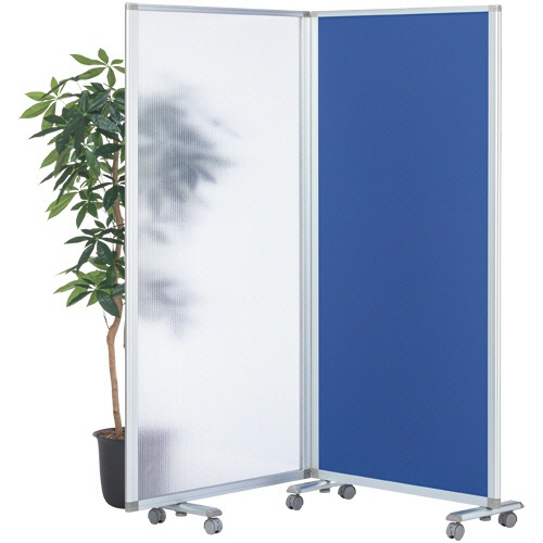 エランサ　パネルスクリーン　連結型　幅９００×高さ１８００ｍｍ　アクリル　透明　（組立設置込）　ＣＰＳ－１８０９Ｒ－ＡＣ　１台2