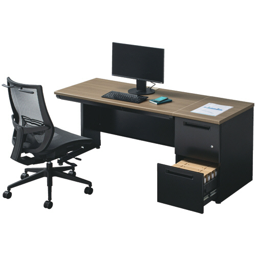 たのめーる】エランサ オフィスデスク 平机 幅1400×奥行600×高さ