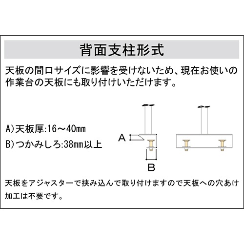 山金工業　ワークテーブル１５０用架台　９００×３００×３６０ｍｍ　ＵＫ－９００－Ｗ　１台2