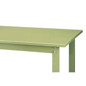 山金工業　ワークテーブル３００　固定式　スチール　９００×６００×９００ｍｍ　グリーン／グリーン　ＳＷＳＨ－９６０－ＧＧ　１台