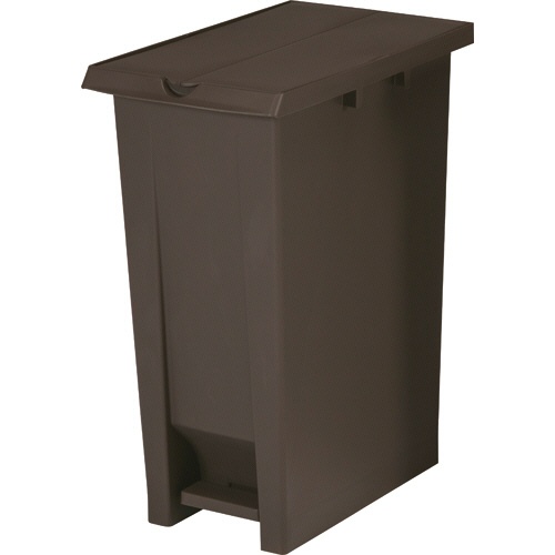エコン　ダストボックス　ペダル式２枚フタ　７０Ｌ　ブラウン　８０８３５０－０１　１個1