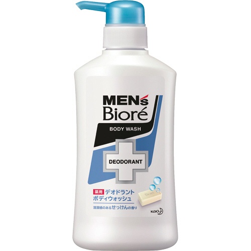 花王　メンズビオレ　薬用デオドラントボディウォッシュ　せっけんの香り　本体　４４０ｍｌ　１本1