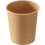 アートナップ　未晒しペーパーカップ　約９０ｍＬ（３オンス）　ＰＳ－３０２　１パック（１００個）