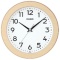 カシオ　クオーツ掛時計　木枠　白木　ＩＱ－１３４－７ＪＦ　１台