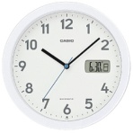 カシオ　電波掛置時計　パールホワイト　ＩＣ－８６０Ｊ－７ＪＦ　１台