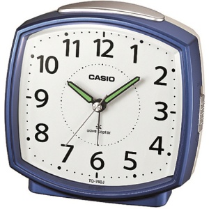 カシオ　電波置時計　ブルー　ＴＱ－７４０Ｊ－２ＪＦ　１台1