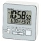 カシオ　デジタル電波置時計　温湿度計付　シルバー　ＤＱＤ－８０５Ｊ－８ＪＦ　１台