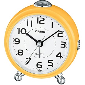 カシオ　クオーツ目覚まし置時計　イエロー　ＴＱ－１４９－９ＪＦ　１台1