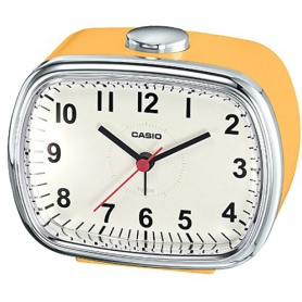 カシオ　クオーツ置時計　レトロイエロー　ＴＱ－１５９－９ＪＦ　１台
