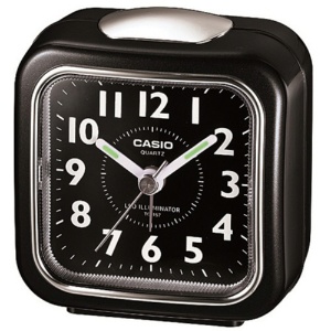 カシオ　クオーツ置時計　ブラック　ＴＱ－１５７－１ＢＪＦ　１台1