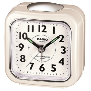 カシオ　クオーツ置時計　パールホワイト　ＴＱ－１５７－７ＢＪＦ　１台1