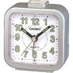 カシオ　クオーツ置時計　シルバーメタリック　ＴＱ－１４１－８ＪＦ　１台