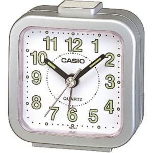 カシオ　クオーツ置時計　シルバーメタリック　ＴＱ－１４１－８ＪＦ　１台1