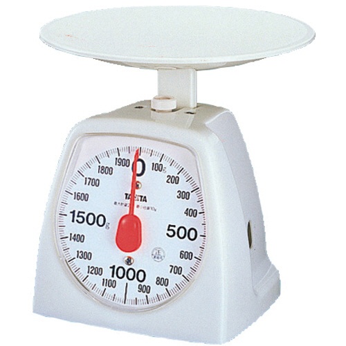 タニタ　クッキングスケール　２ｋｇ　ホワイト　１４３９－ＷＨ－２ｋｇ　１台1