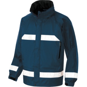 アイトス　ＴＵＬＴＥＸ（タルテックス）　ＤＩＡＰＬＥＸ　全天候型リフレクタージャケット（男女兼用）　３層ミニリップ　ネイビー　Ｌ　ＡＺ－５６３０３－００８－Ｌ　１着1