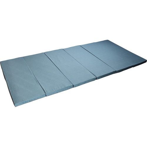 アキレス　どこでもマットレス　六つ折り　ネイビー　ＳＳ（８０×１８０ｃｍ）　ＭＫ６－ＳＳ（ＢＬ）　１枚1