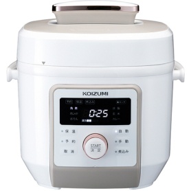 コイズミ　マイコン電気圧力鍋　ホワイト　ＫＳＣ－４５０１／Ｗ　１台