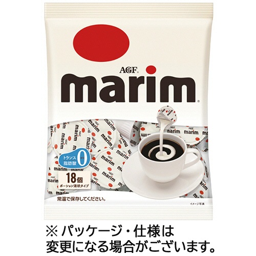 味の素ＡＧＦ　マリーム　ポーション　４．５ｍＬ／個　１袋（１８個）1