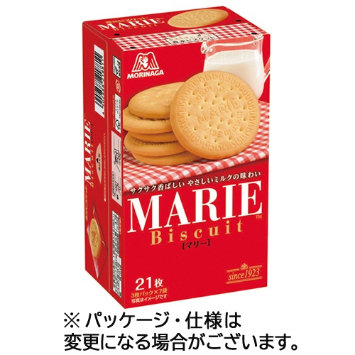 森永製菓　マリービスケット　（３枚×７袋）　１箱1
