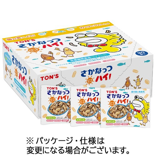 東洋ナッツ食品　さかなっつ　ハイ！　７ｇ／袋　１箱（３０袋）1