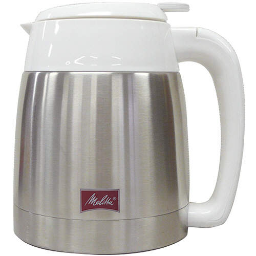 【クリックで詳細表示】メリタ ノア 交換用ポット 5杯用 ホワイト RJ-543W 1個 RJ-543W