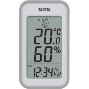 タニタ　デジタル温湿度計　グレー　ＴＴ５５９ＧＹ　１個1