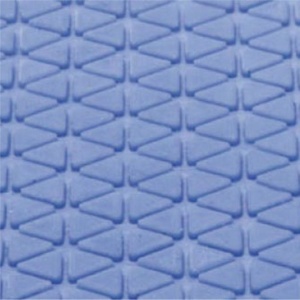 山崎産業　バスらぎ　シリコーンマット　厚手（クッションタイプ）　３７０×６８０ｍｍ　ブルー　ＹＭ－１１７Ｌ－ＳＬ　１枚5