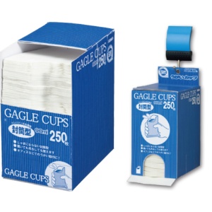 サンナップ　封筒型うがい用カップ　９０ｍｌ　９０２５０ＫＵＧ　１箱（２５０枚）3