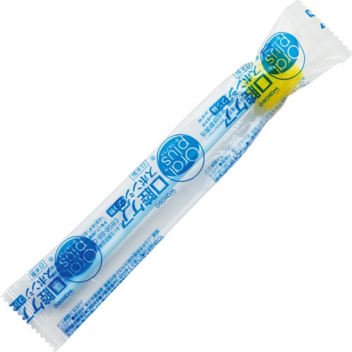 アサヒグループ食品　オーラルプラス　口腔ケアスポンジ　プラ軸　１箱（６０本）3