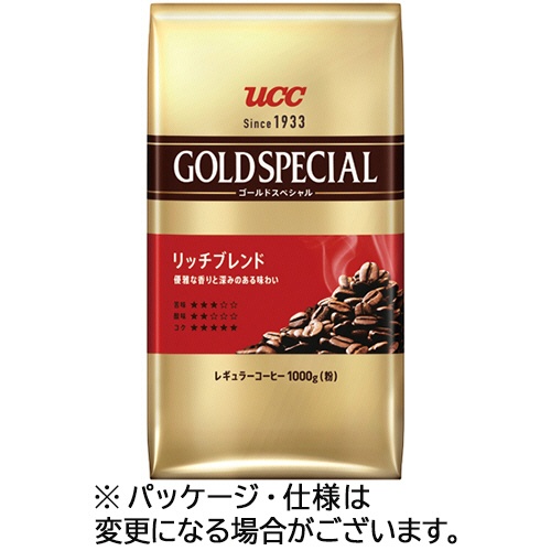 ＵＣＣ　ゴールドスペシャル　リッチブレンド　１０００ｇ（粉）　１袋1