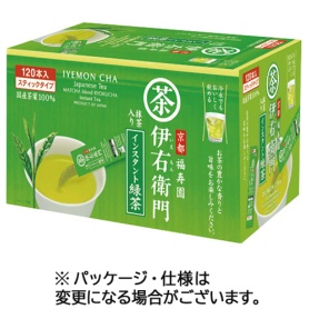 宇治の露製茶　伊右衛門　インスタント緑茶スティック　１箱（１２０本）