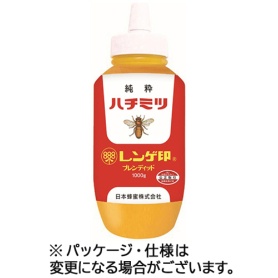 日本蜂蜜　レンゲ印はちみつ　１ｋｇ　１個