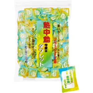 井関食品　熱中飴タブレット　レモン塩味　業務用　６２０ｇ　１パック1