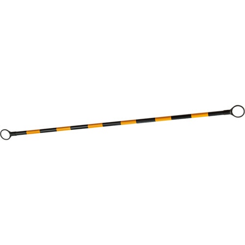 安全興業　コーンバー　黄／黒　２.０ｍ　コ－ンバ－ＹＢ２.０Ｘ４０　１セット（４０本）2