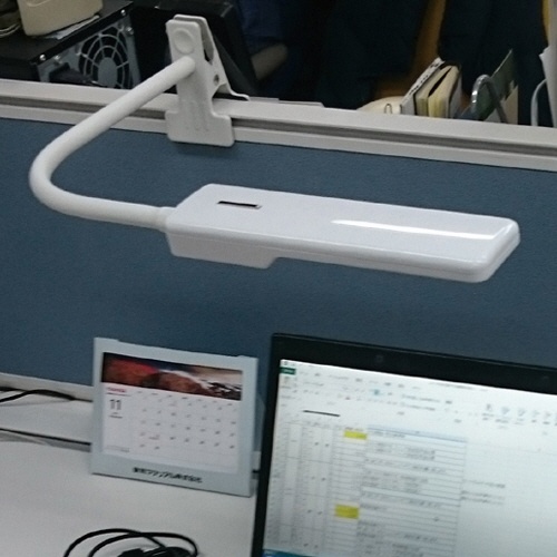 スワン電器　ＬＥＤクリップライト　６Ｗ　ホワイト　ＣＬ－３４５ＷＨ　１台3
