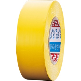 テサテープ　ラインテープ　５０ｍｍ×５０ｍ　黄　４１６９ＰＶ８－５０キ　１巻