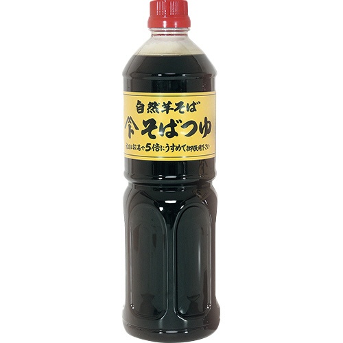 自然芋そば　そばつゆ　５００ｍｌ　１本1