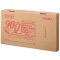 ジャパックス　容量表示入りゴミ袋　ピンクリボンモデル　乳白半透明　９０Ｌ　ＢＯＸタイプ　ＴＢＰ９０　１箱（１００枚）