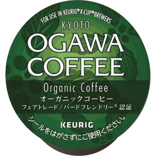 キューリグ　Ｋカップ専用カートリッジ　京都　小川珈琲　オーガニックコーヒー　１箱（１２杯）1