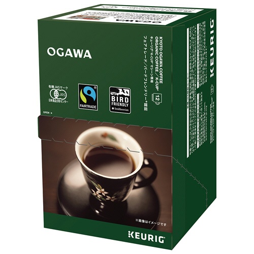 キューリグ　Ｋカップ専用カートリッジ　京都　小川珈琲　オーガニックコーヒー　１箱（１２杯）2