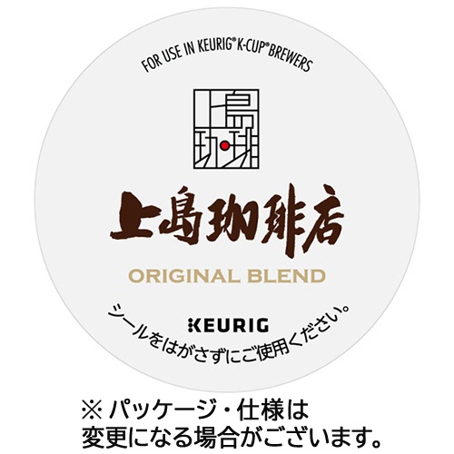 キューリグ　Ｋカップ専用カートリッジ　上島珈琲店　オリジナルブレンド　１箱（１２杯）1