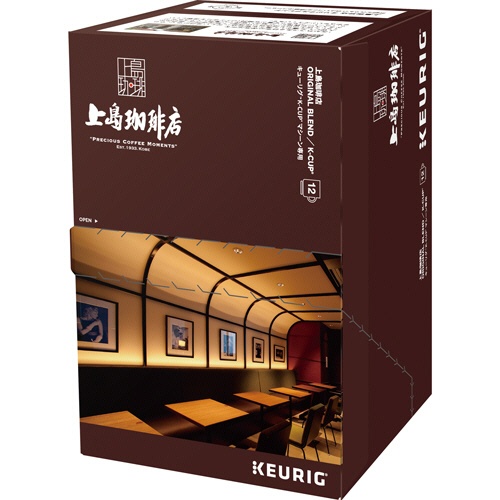 キューリグ　Ｋカップ専用カートリッジ　上島珈琲店　オリジナルブレンド　１箱（１２杯）2